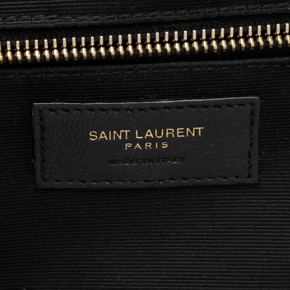 Saint Laurent Mixed Matelasse Grain de Poudre Monogram Large Envelope Bag - Picture 8 of 15